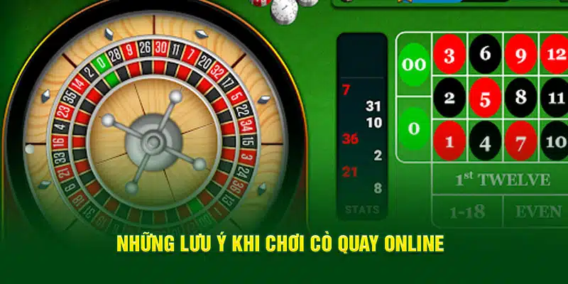 Những lưu ý khi chơi cò quay online